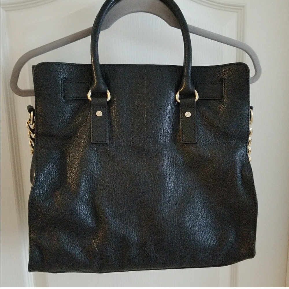 Black and Gold Studded Handbag - Picture 2 of 6
